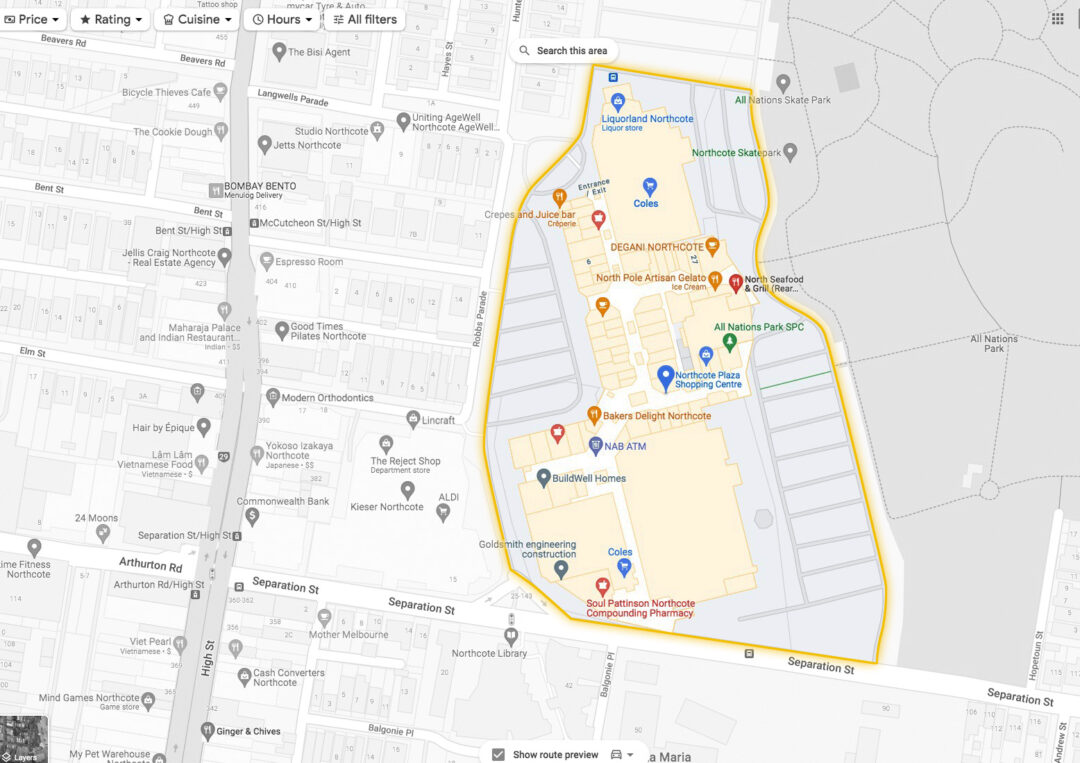 Northcote Plaza Shopping Centre Parking Northcote Plaza Shopping Centre Parking